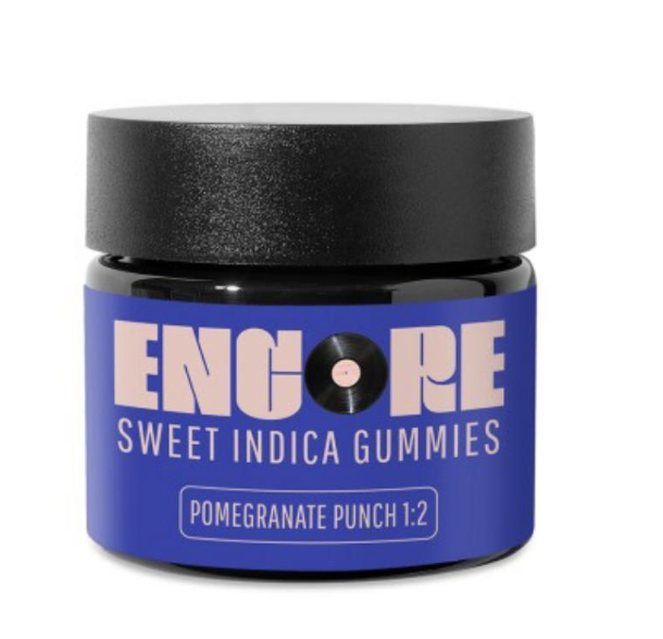 Photograph of product: ENCORE Pomegranate Punch | TH-oui 100mg CBN 50mg 10pk