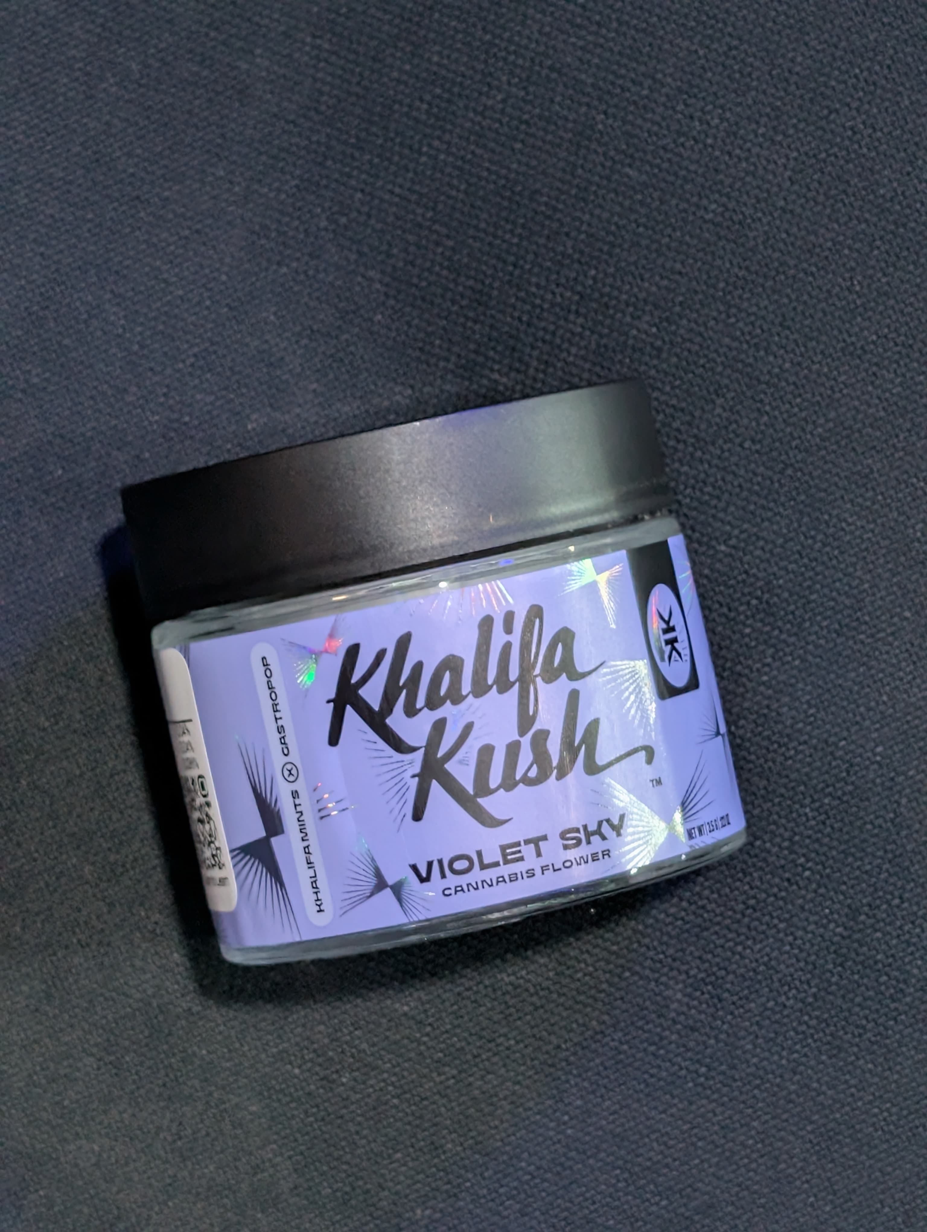 Photograph of product: DC Violet Sky - Flower - 3.5g