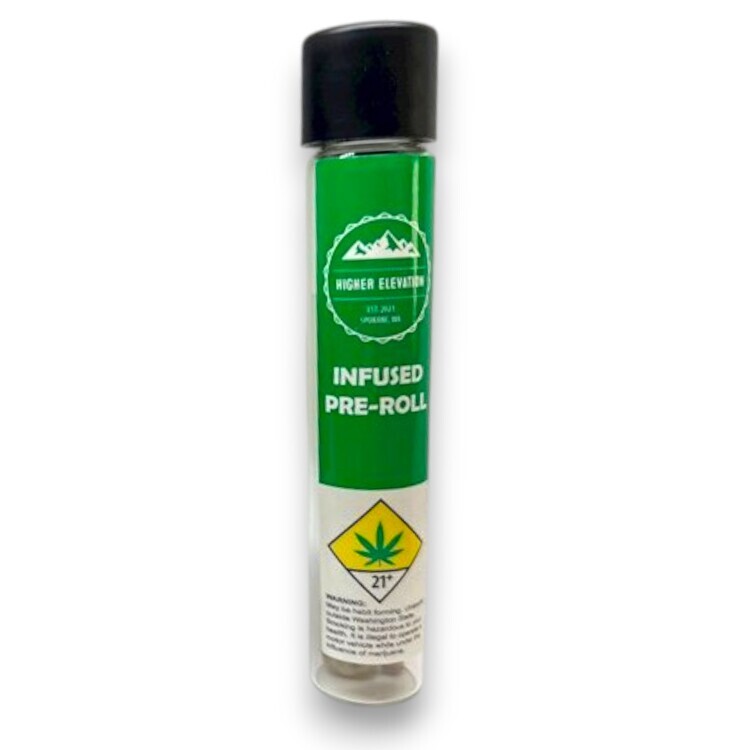 Photograph of product: Apple Fritter 2x.5g Bubble au chocolat Infused Pre Roll (Higher Elevation)