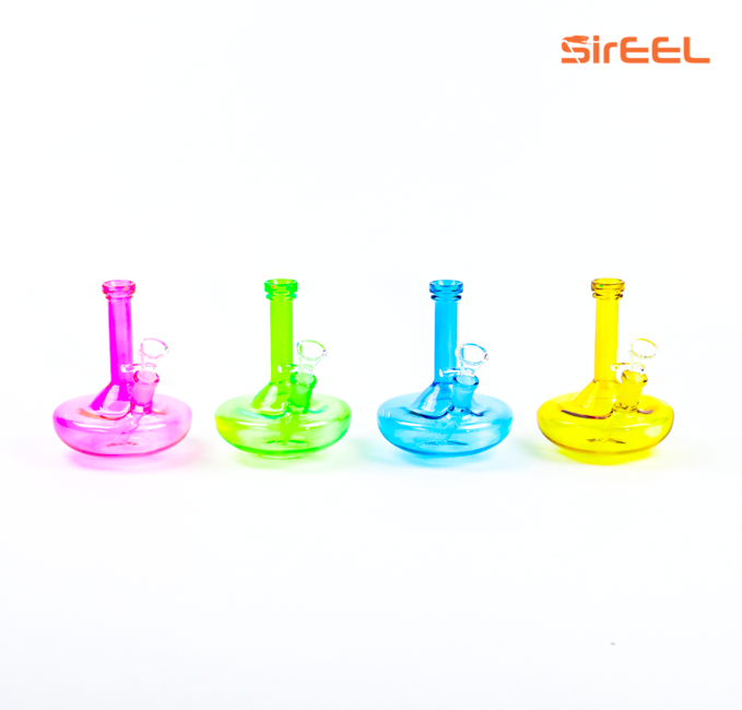 Photograph of product: SirEEL | Bong | 6" Wide Base Beaker UFO | Assorted Colors