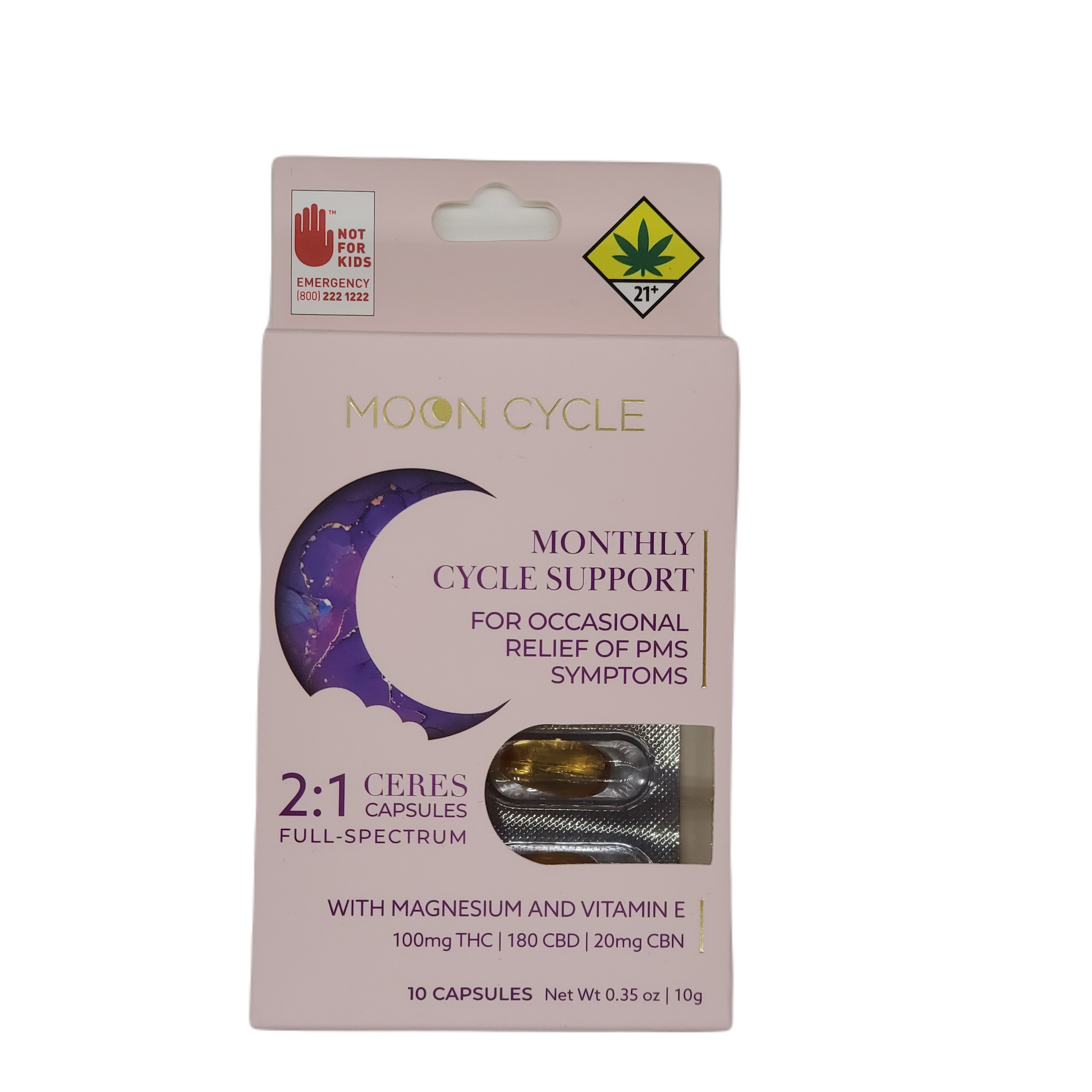 Photograph of product: Ceres Capsules Moon Cycle 2:1 15ml