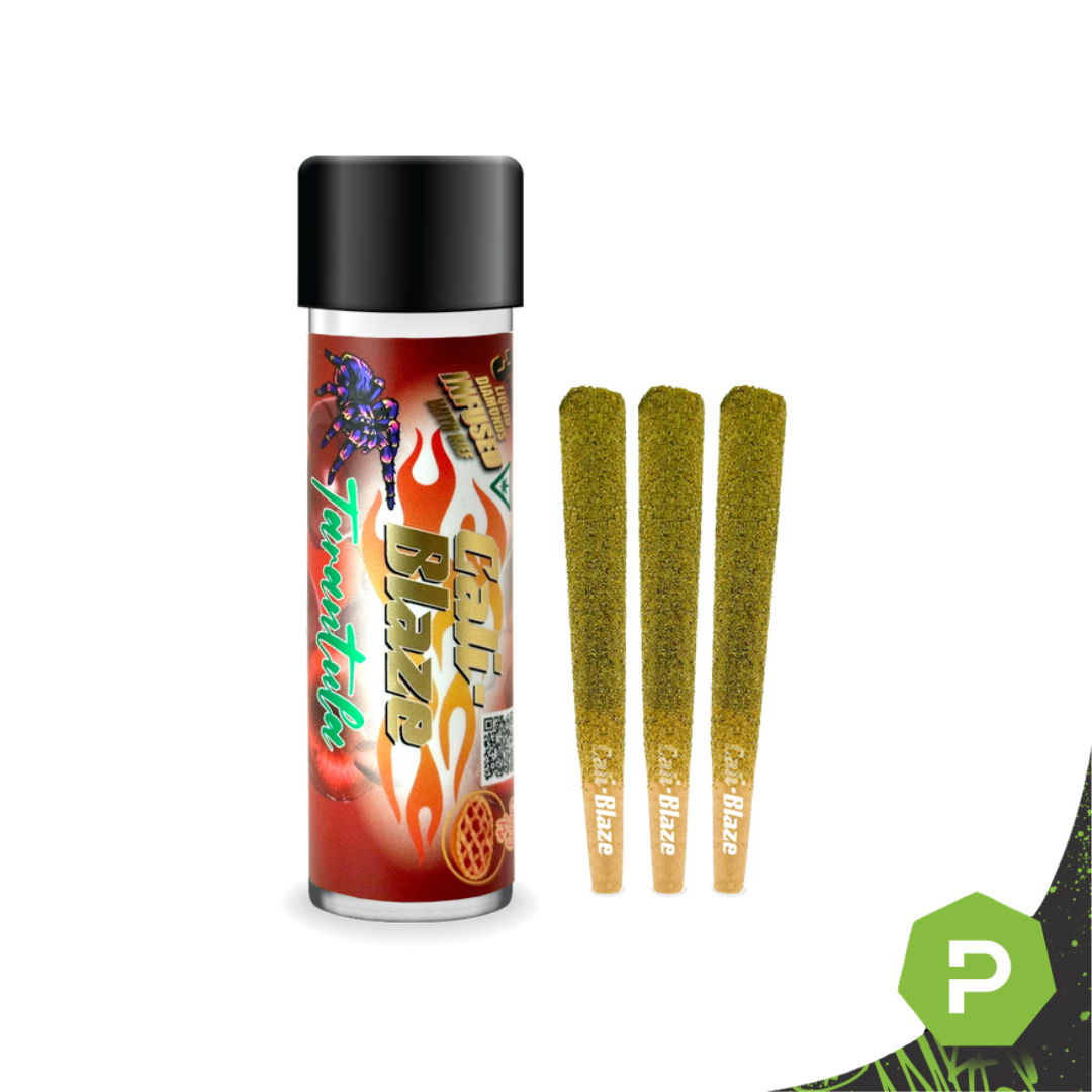 Photograph of product: Cali Blaze Infused Liquid Diamonds 3pk | Cherry Pie