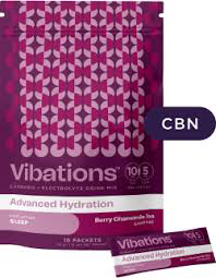 Photograph of product: Vibations-Drink Mix-Berry Chamomile Tea 5mg Each 50mg Total