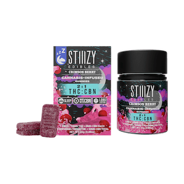 Photograph of product: Crimson Berry CBN | 100mg Nano Gummies - 