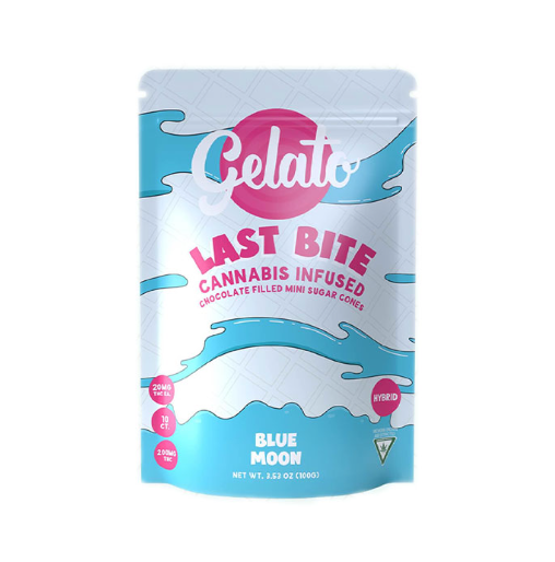Photograph of product: Gelato Last Bites Blue Moon Edible 200mg