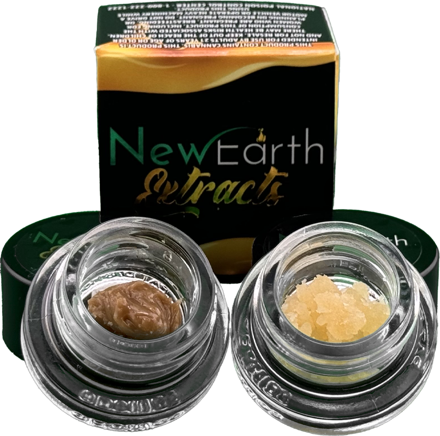 Photograph of product: New Earth Extracts | Maple Nectar (H) Live Resin Badder | 1g