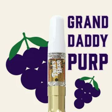 Photograph of product: Grand Daddy Purple (I) 1g Cartridge - Retail