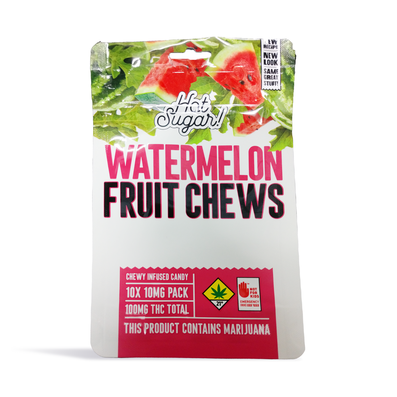 Photograph of product: Watermelon Fruit Oui'd Chews | 10pk