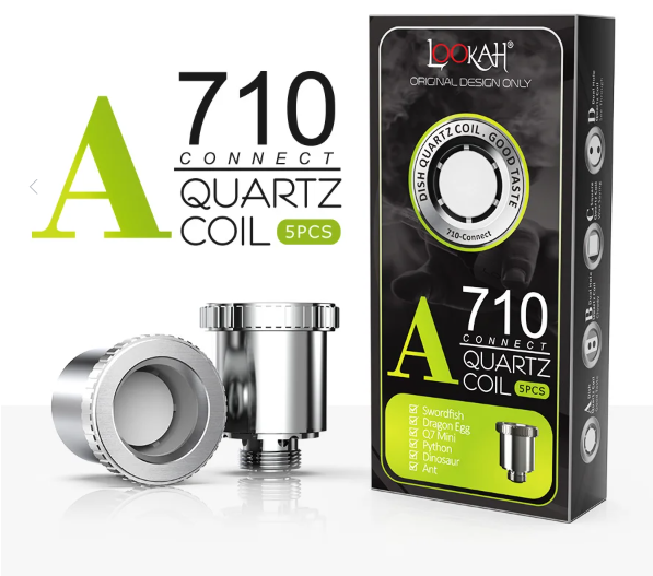 Photograph of product: Lookah 710-A Quartz Coils 5pk