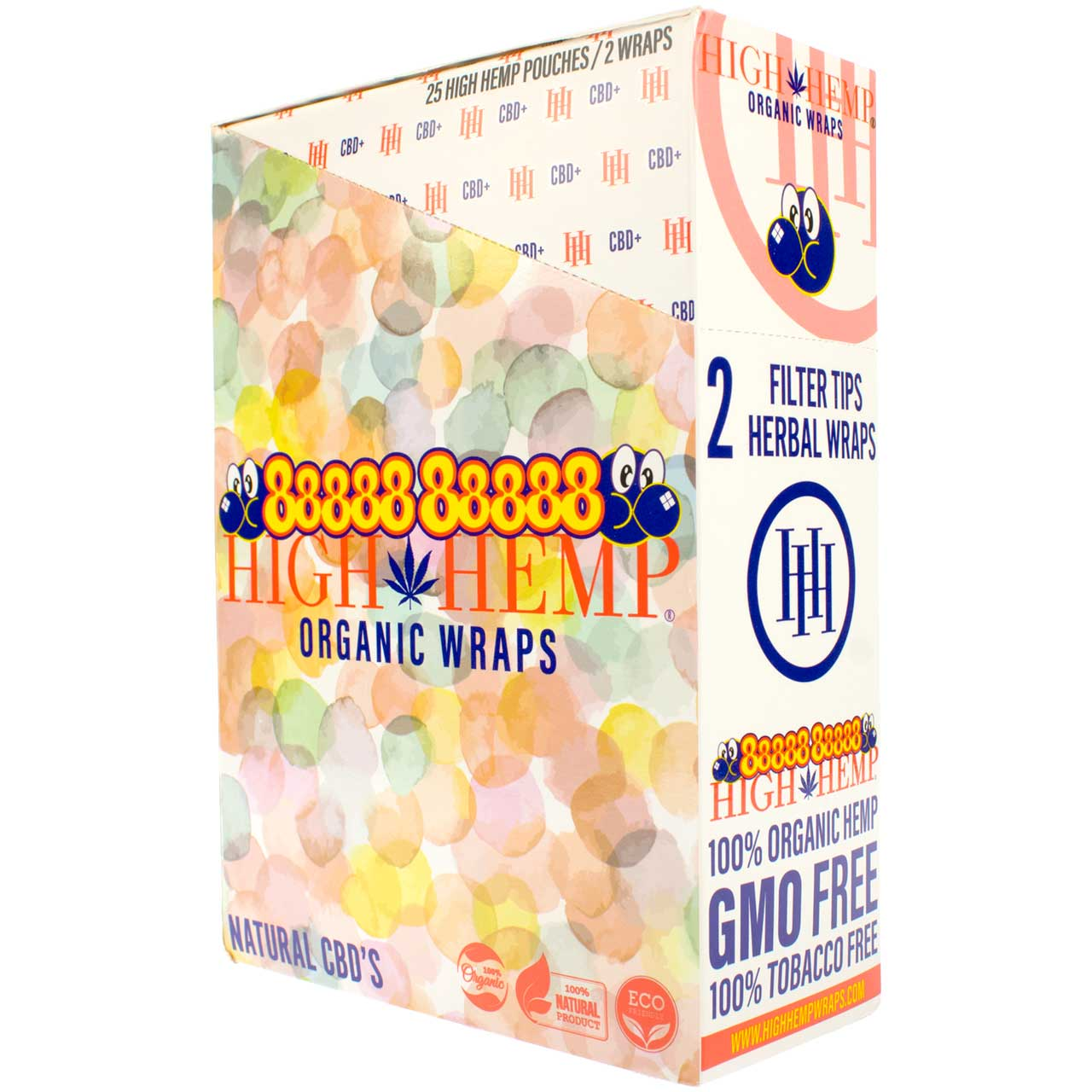 Photograph of product: High Hemp - Organic Wraps - 2pk - 88888 88888 (Gum)