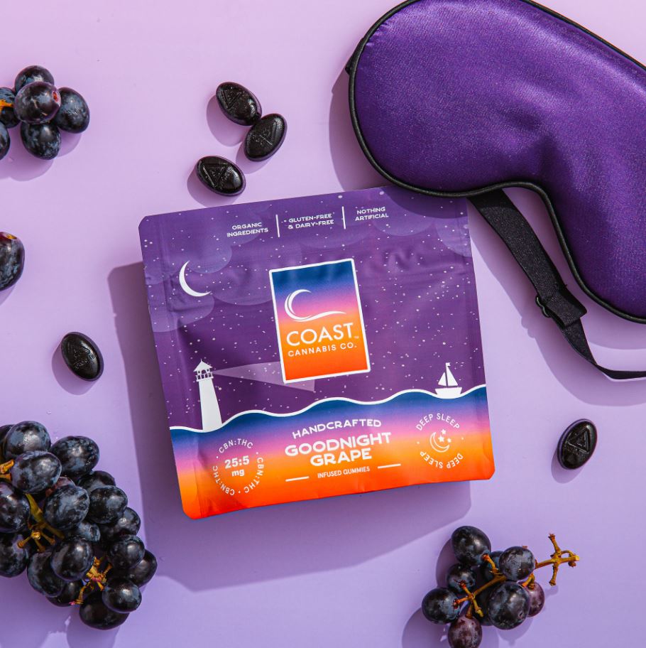Photograph of product: 25:5  GoodNight Grape ( Deep Sleep) Gummies | 20 Servings