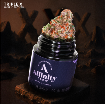 Photograph of product: Triple X Flower T24.71% H 00614 (3.5g)