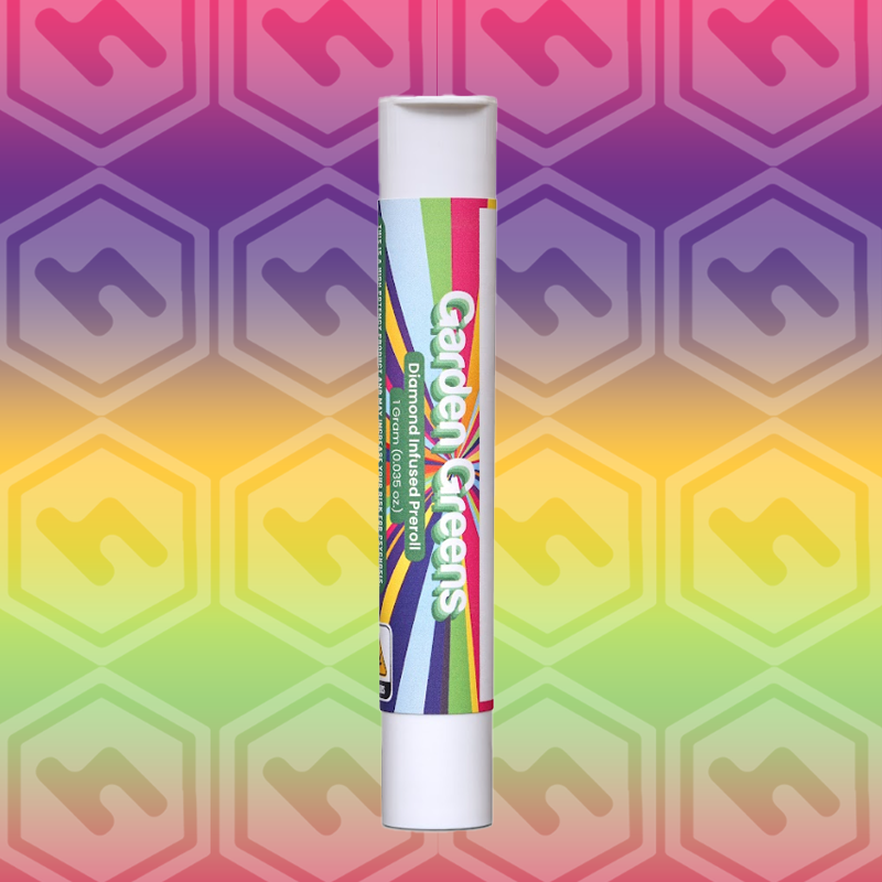 Photograph of product: Ice Wookie | Diamond Infused Pre-Roll | 1g