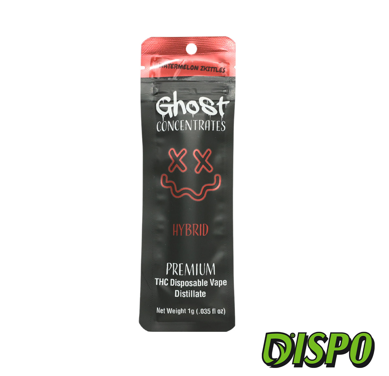 Photograph of product: Ghost - Watermelon Zkittles 1G Disposable