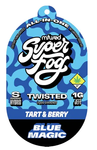 Photograph of product: Super Fog - Blue Magic Twisted