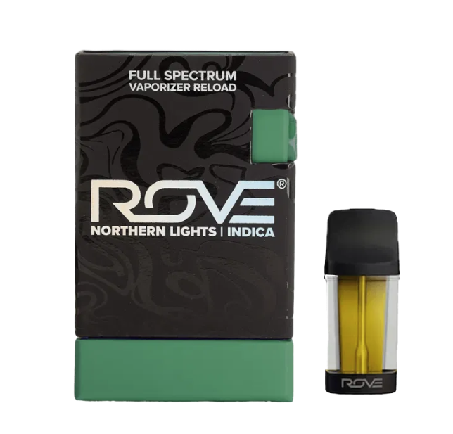 Photograph of product: Rove Northern Lights (I) Live Resin Diamonds Vape Reload 1g