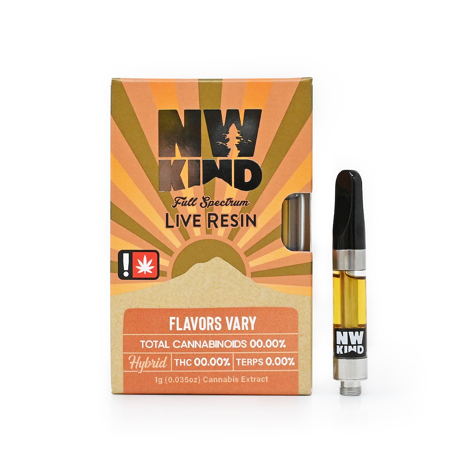 Photograph of product: Menage Live Resin - Cartridge - NW Kind