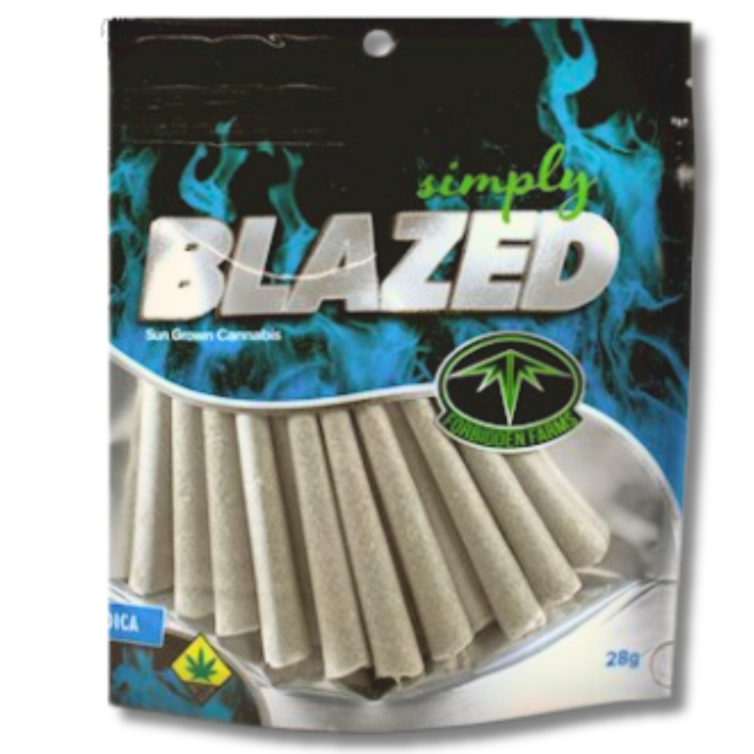 Photograph of product: Blue Steel Preroll Pack (Casual Cones)
