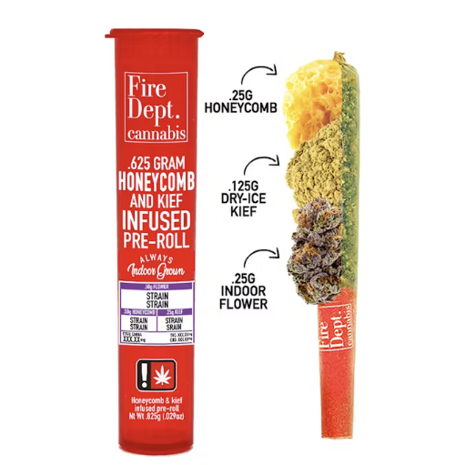 Photograph of product: Fire Dept | Tropicanna Cherry - 0.625g Infused Pre-Roll