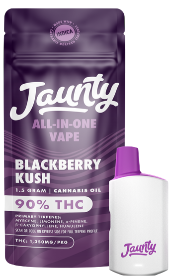 Photograph of product: Blackberry Kush - AIO (1.5g)