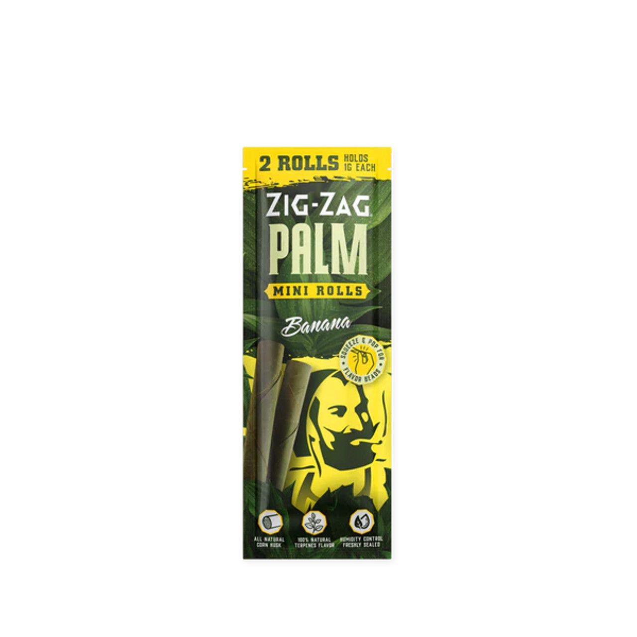 Photograph of product: Mini Palm Rolls 2pk | Banana