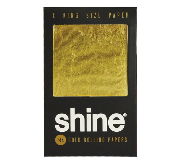 Photograph of product: 24K Gold Rolling Paper | King Size | 1PC