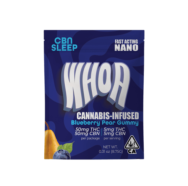 Photograph of product: CBN Blueberry Pear Gummy 50mg - Sales Floor