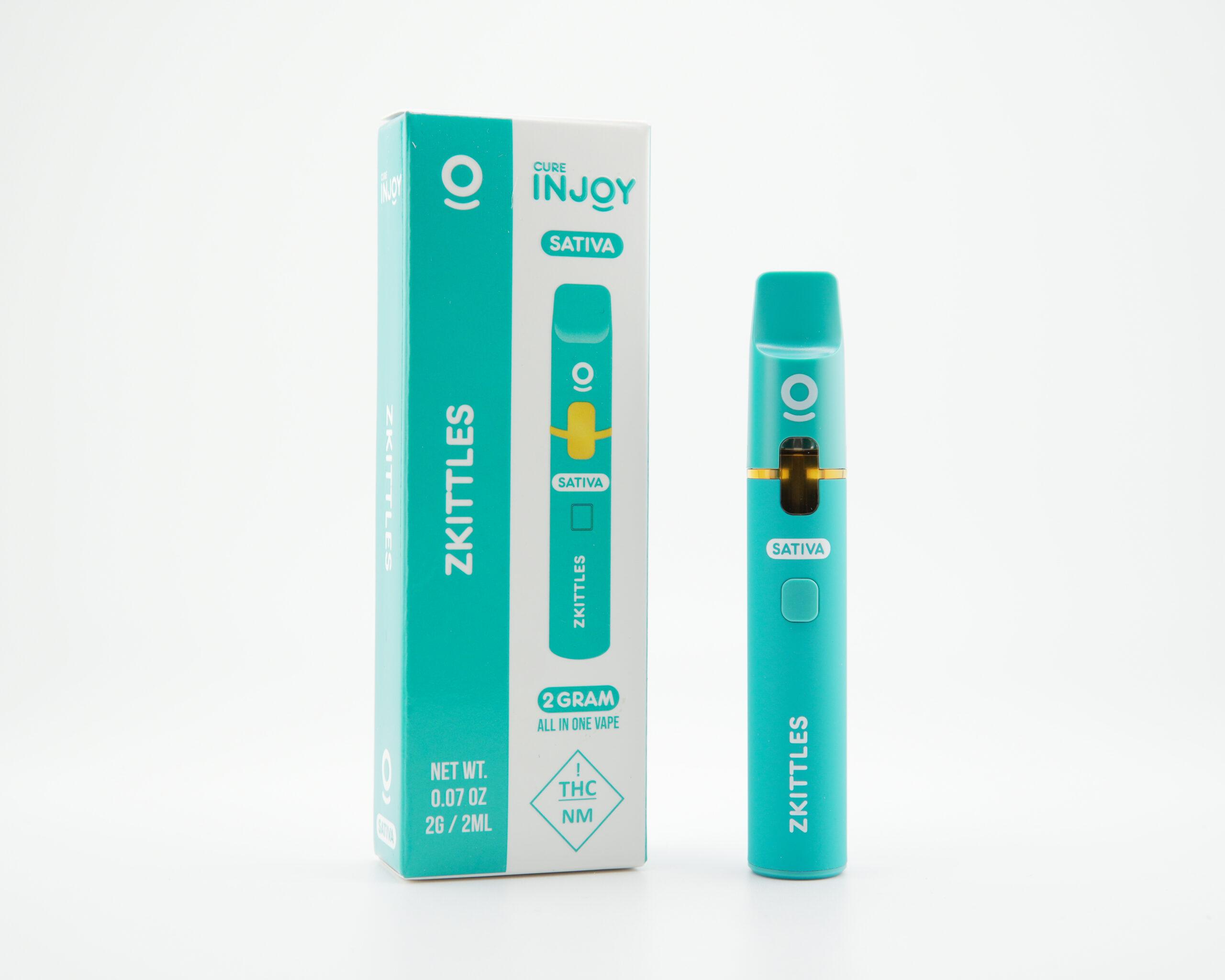 Photograph of product: 2g Zkittles Cure Injoy disposable - 2.00 s
