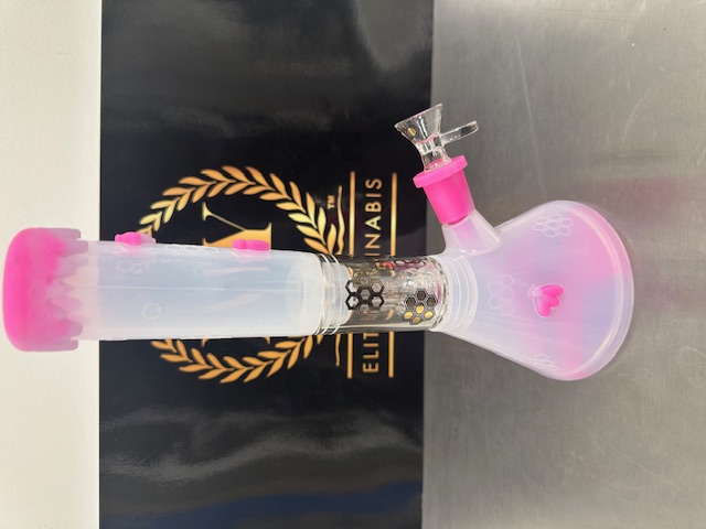 Photograph of product: Stratus  Silicone Waterpipe Glass Perculator | Bubblegum