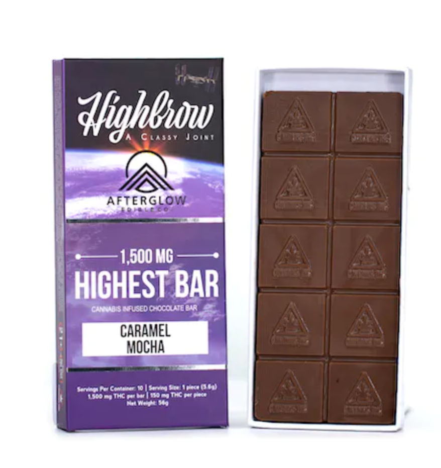 Photograph of product: Caramel Mocha Highest Bar 1500mg