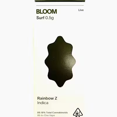 Photograph of product: AIO - Rainbow Z - Live Surf - .5g (I) - Bloom