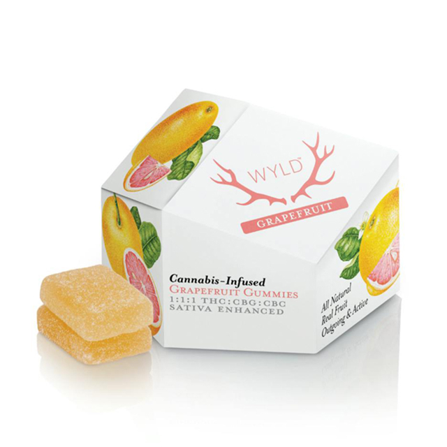 Photograph of product: 1:1:1 Thc/Cbg/Cbc Grapefruit Gummies 100mg {67}