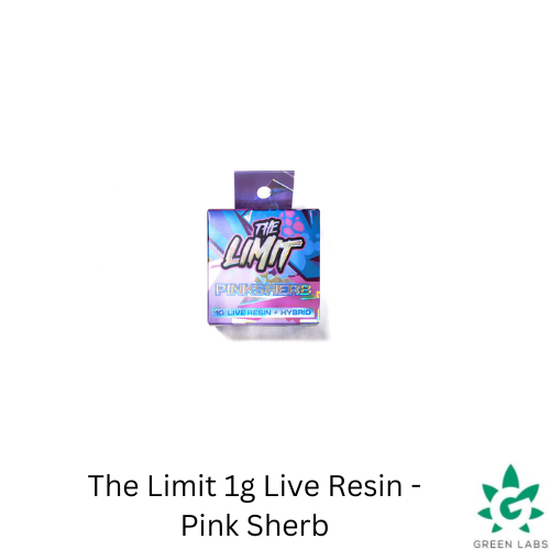 Photograph of product: (REC) The Limit 1g Live Resin - Pink Sherb