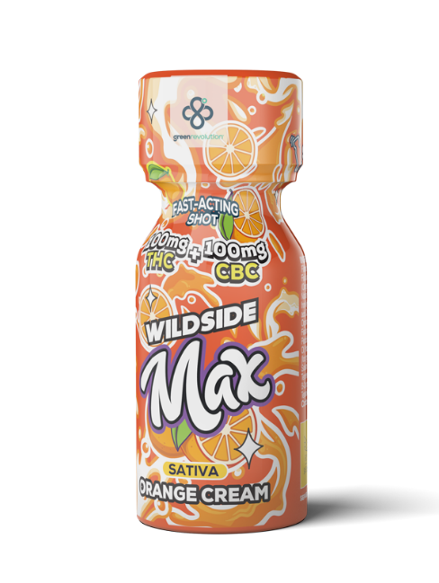 Photograph of product: Green Revolution | Nano Shot MAX | Orange Cream (1:1) 100mg