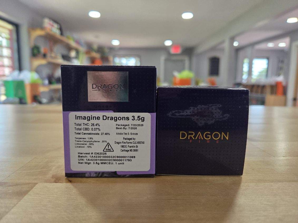 Photograph of product: Dragon Fire Farms- Imagine Dragons - 3.5g
