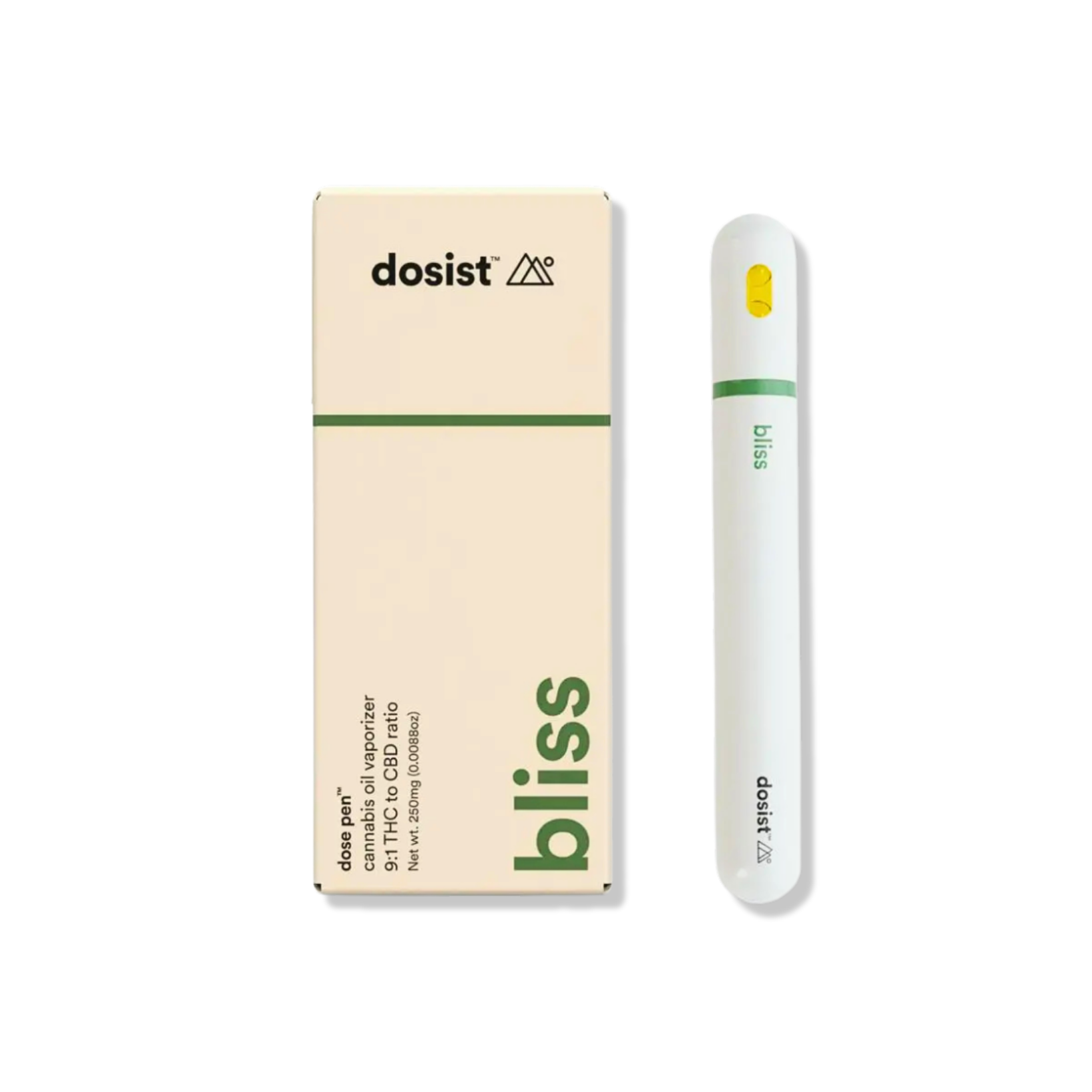 Photograph of product: Dosist - Bliss 9:1 TH-oui:CBD Disposable Vape - .5g