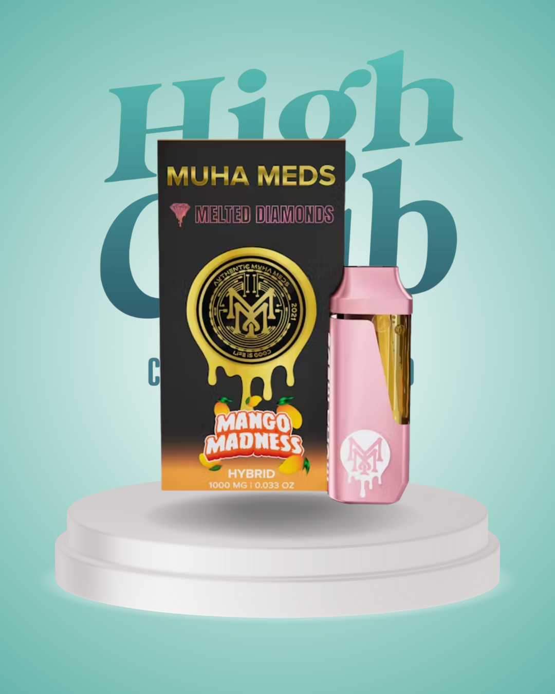 Photograph of product: Muha Meds | Mango Madness Melted Diamond Disposable