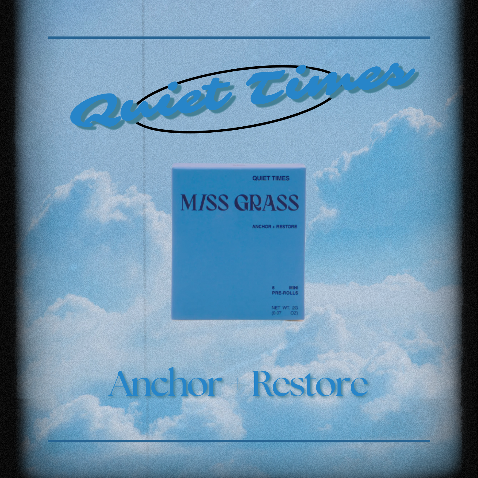 Photograph of product: Miss Grass 5pk | Quiet Times | 2g (Oui'd)