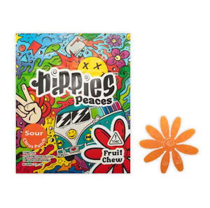 Photograph of product: Hippies Peaces Sour Citrus Punch 10mg 10pk