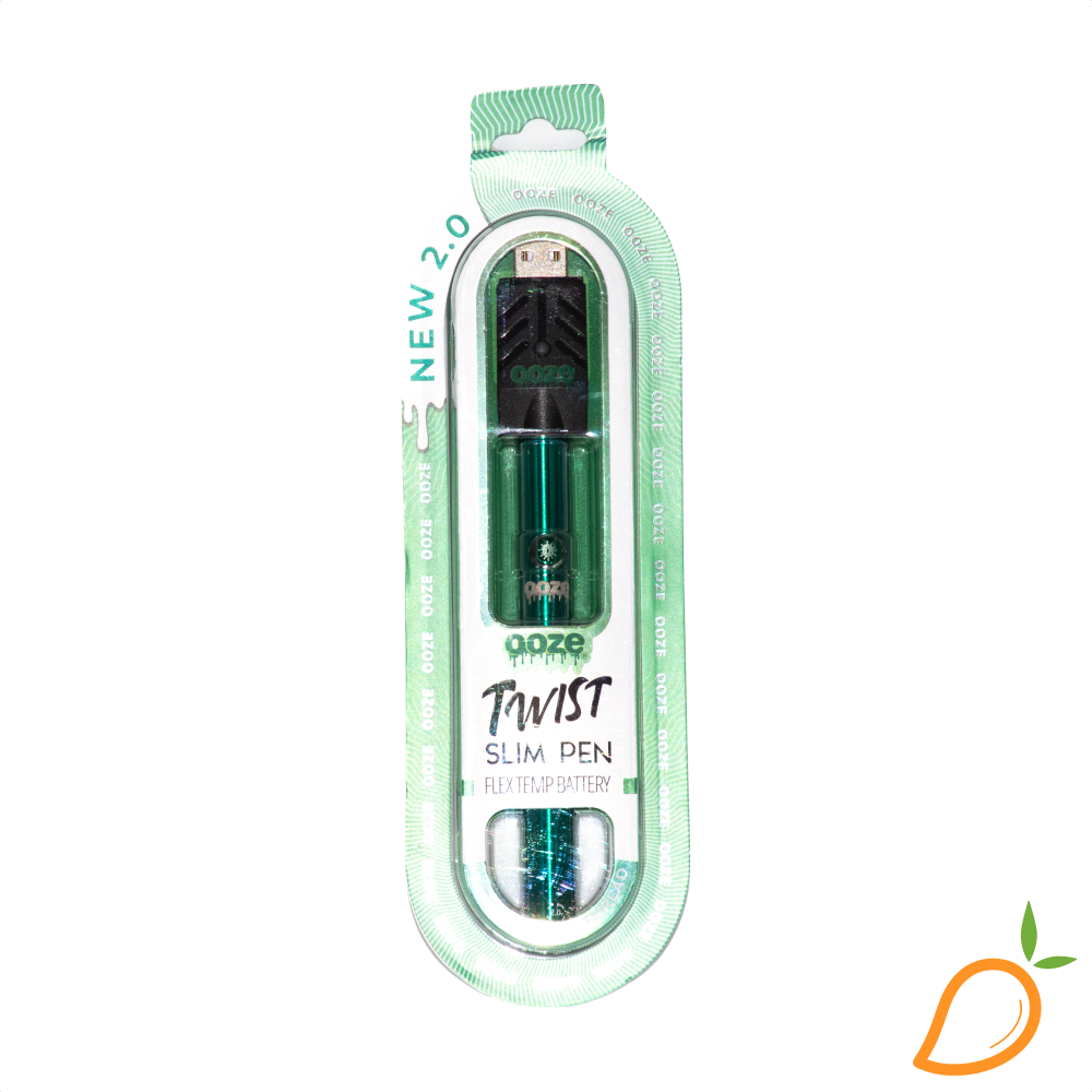 Photograph of product: Aqua Teal 2.0 Slim Twist Battey Ooze