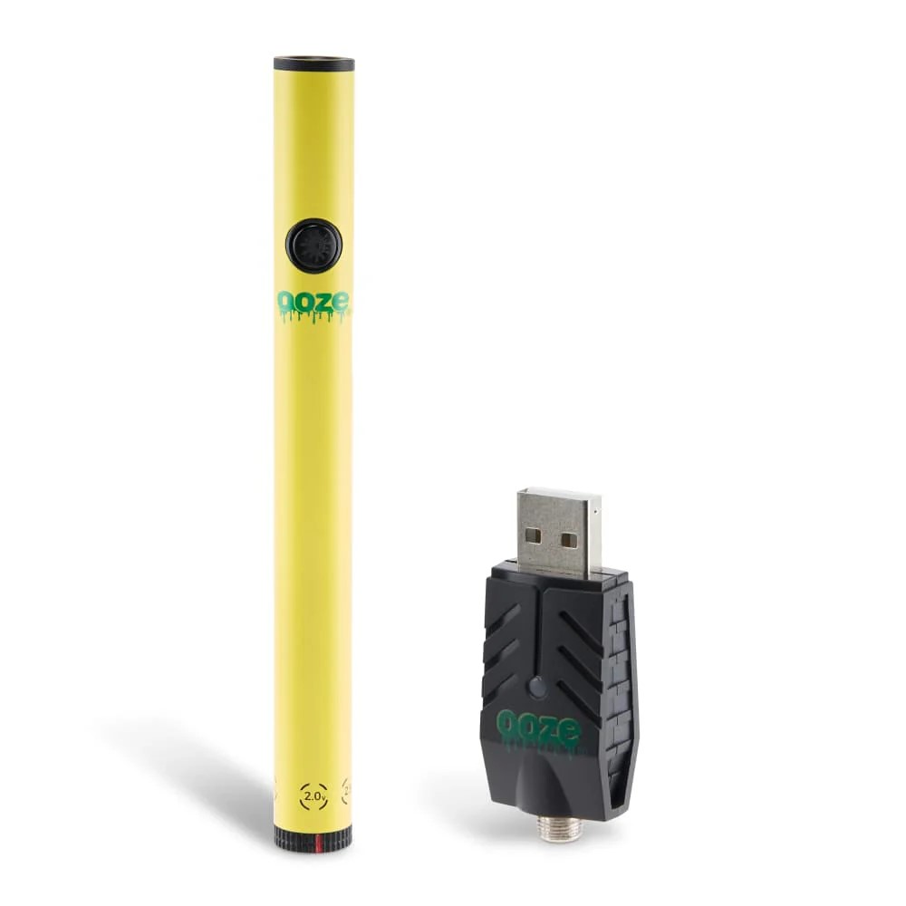 Photograph of product: Ooze Slim Twist Pen 2.0 - Mellow Yellow