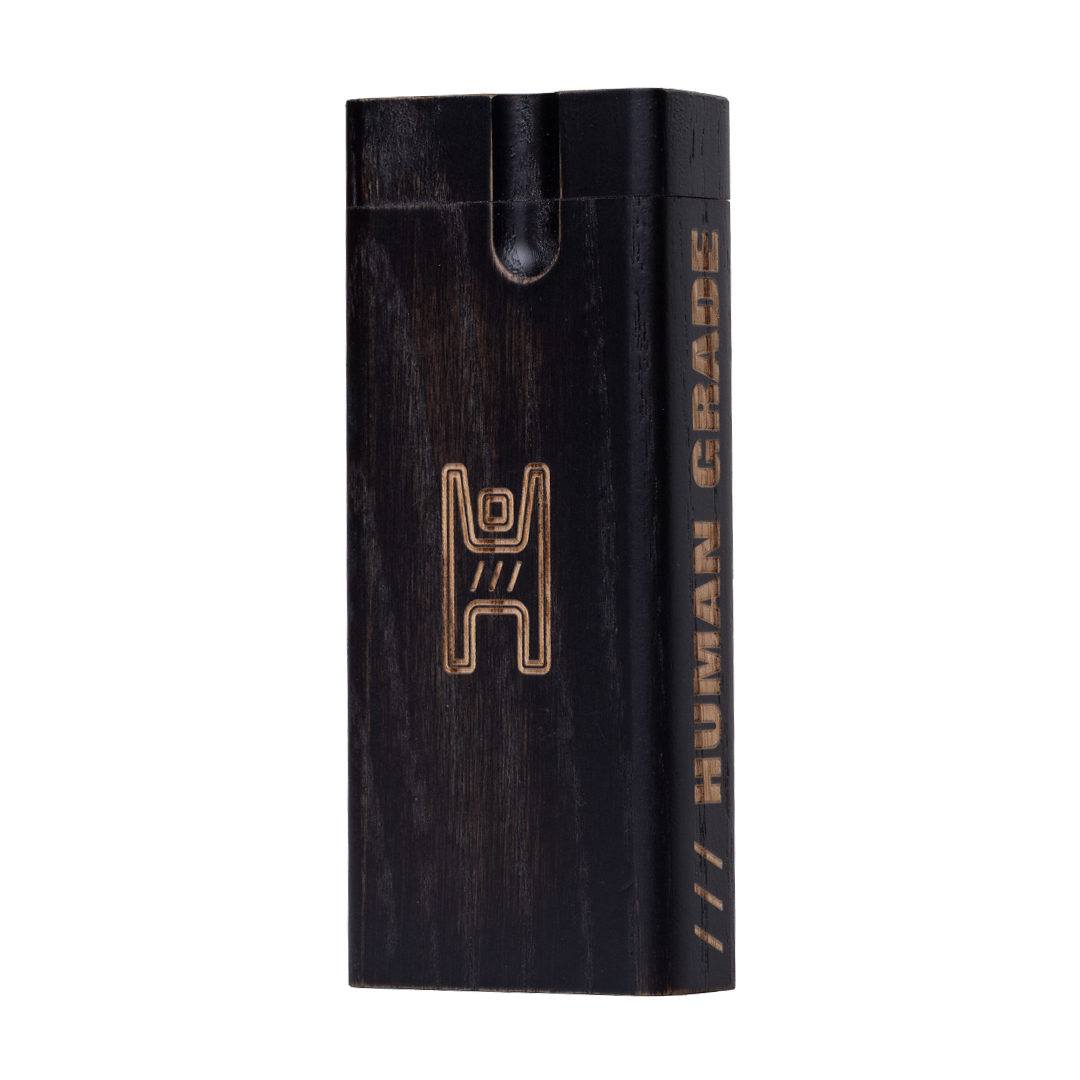 Photograph of product: Human Grade Wooden Dugouts - Black (TAX INCLUDED)
