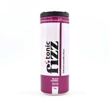Photograph of product: Tonic Infused Drink - Fizz Black Cherry 1:1 TH-oui:CBD - 10mg