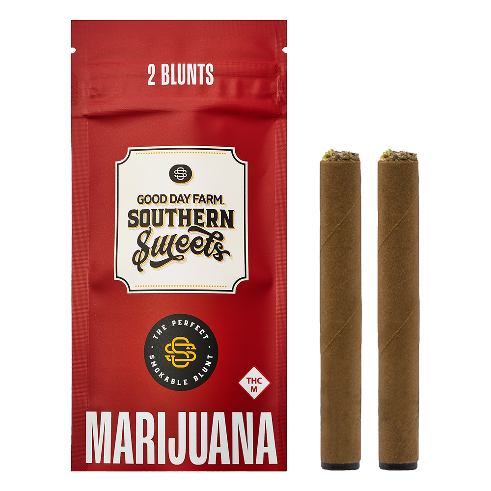 Photograph of product: Good Day Farm - Southern Sweet Infused Blunt Orange Pop x Vanilla Cream 2pk - 2g