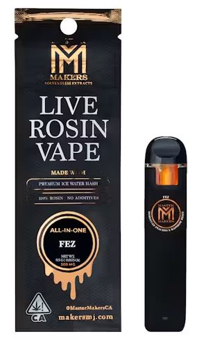 Photograph of product: RTU 0.5G - LIVE ROSIN - FEZ [H]