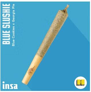 Photograph of product: Blue Slushie: Pre-Roll 0.5g