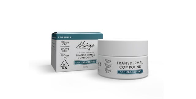 Photograph of product: 1:1:1 Formula Transdermal Compound - 900mg - 