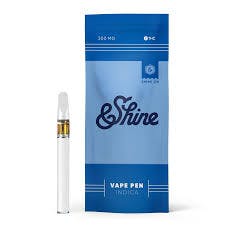 Photograph of product: &Shine Fire OG Disposable Cartridge - 0.3g