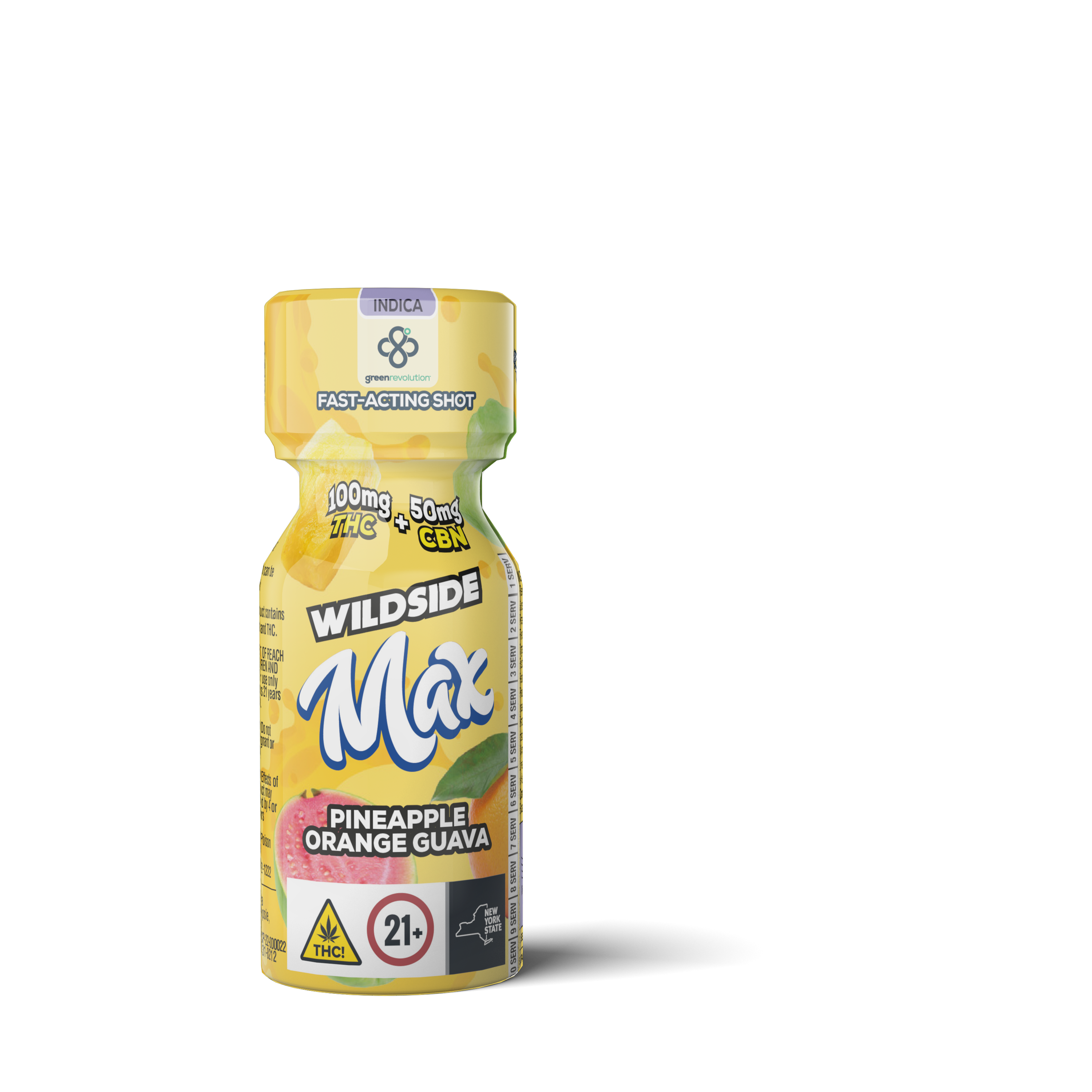 Photograph of Product: Nano Shot Max - Pineapple Orange Guava (2:1 THC:CBN)