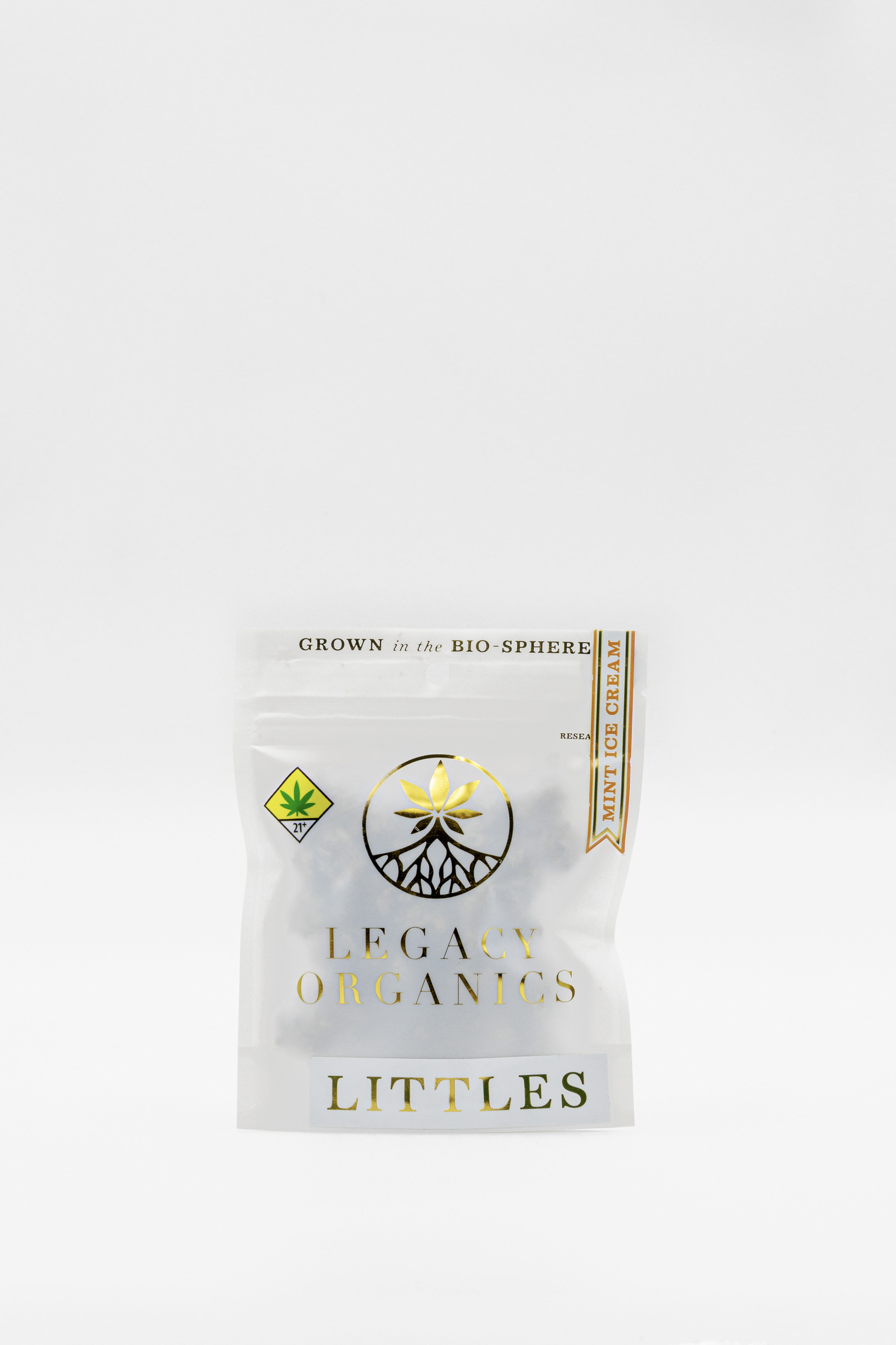 Photograph of product: Mint Ice Cream | Legacy Littles 3.5g | Oui'd